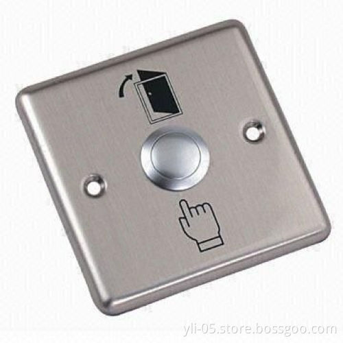 Door Release Button with Double Feature NO/NC and Stainless Steel Switch